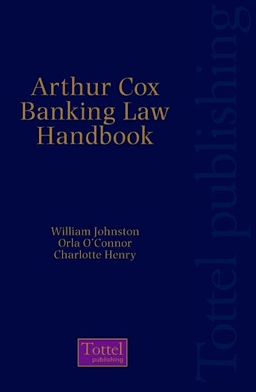 Arthur Cox Irish Banking Law Handbook cover