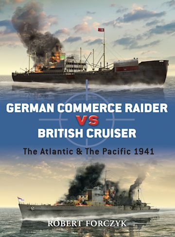 German Commerce Raider vs British Cruiser cover