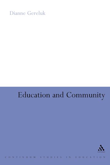 Education and Community cover