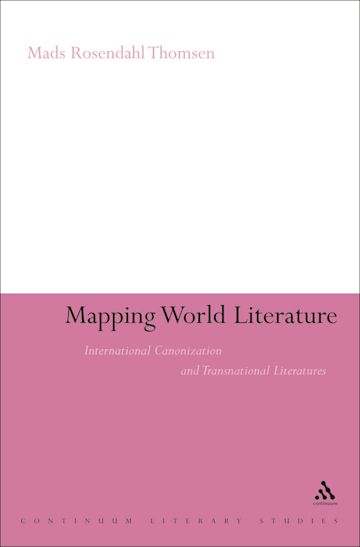 Mapping World Literature cover
