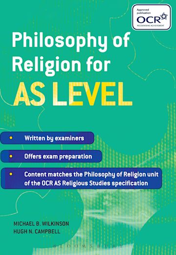 Philosophy of Religion for AS Level cover