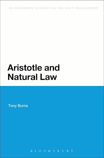 Aristotle and Natural Law cover