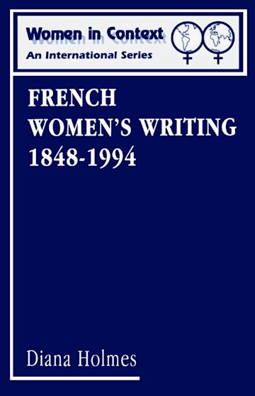 French Women's Writing 1848-1994 cover