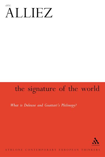 Signature of the World cover