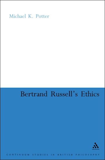 Bertrand Russell's Ethics cover