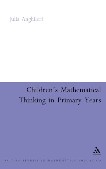 Children's Mathematical Thinking in Primary Years cover