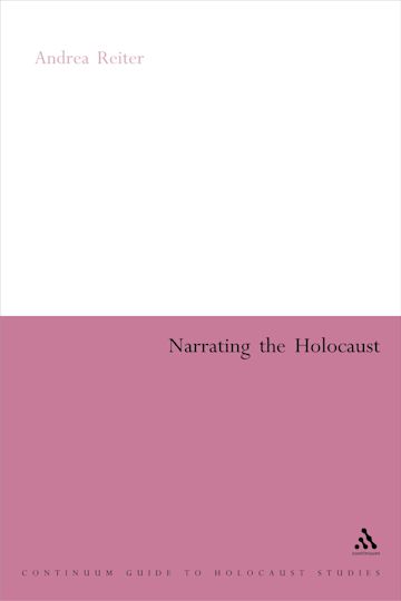 Narrating the Holocaust cover