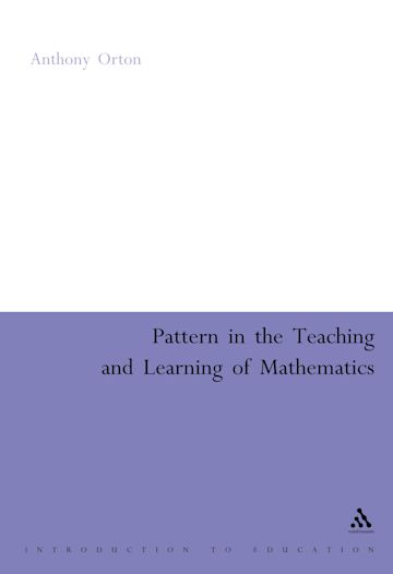 Pattern in the Teaching and Learning of Mathematics cover