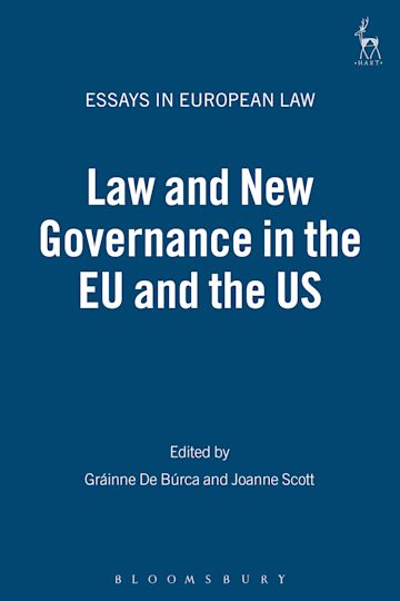 Law and New Governance in the EU and the US cover