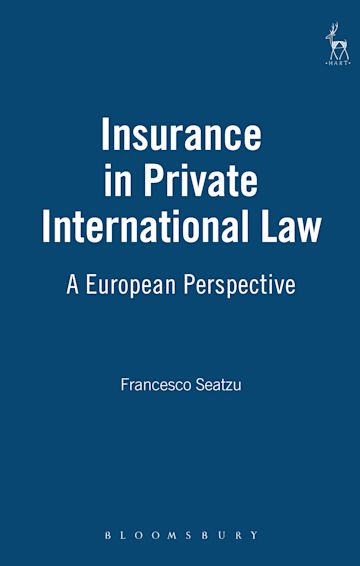 Insurance in Private International Law cover