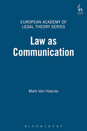 Law as Communication cover