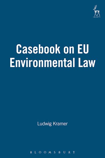 Casebook on EU Environmental Law cover