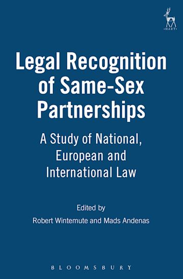 Legal Recognition of Same-Sex Partnerships cover