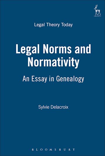 Legal Norms and Normativity cover