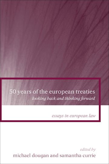 50 Years of the European Treaties cover