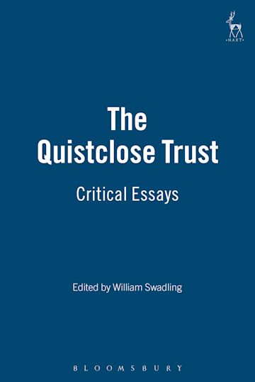 The Quistclose Trust cover