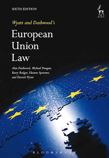 Wyatt and Dashwood's European Union Law cover