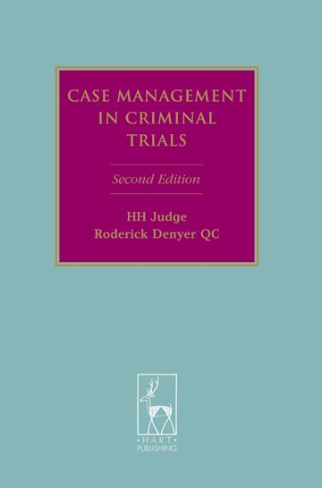 Case Management in Criminal Trials cover