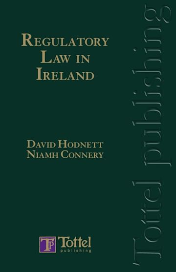 Regulatory Law in Ireland cover