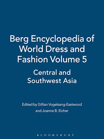 Berg Encyclopedia of World Dress and Fashion Vol 5 cover