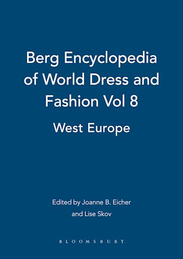 Berg Encyclopedia of World Dress and Fashion Vol 8 cover