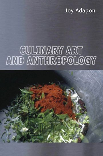 Culinary Art and Anthropology cover