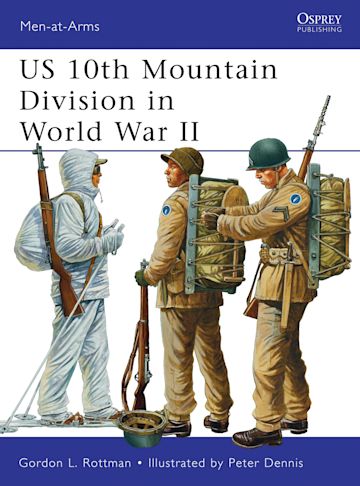 US 10th Mountain Division in World War II cover