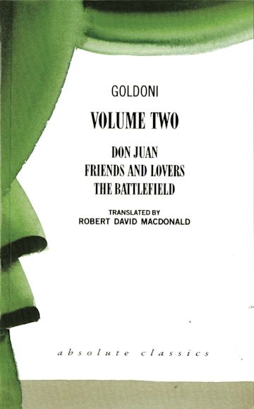 Goldoni: Volume Two cover