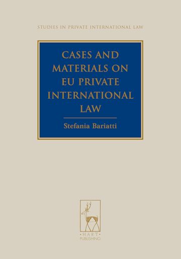 Cases and Materials on EU Private International Law cover