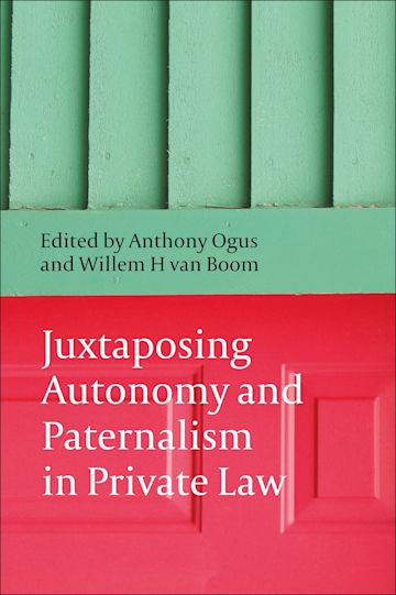 Juxtaposing Autonomy and Paternalism in Private Law cover