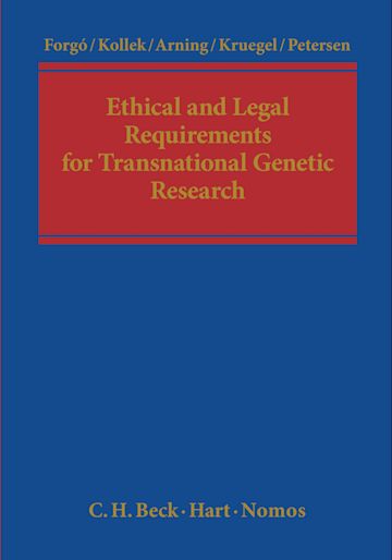 Ethical and Legal Requirements of Transnational Genetic Research cover