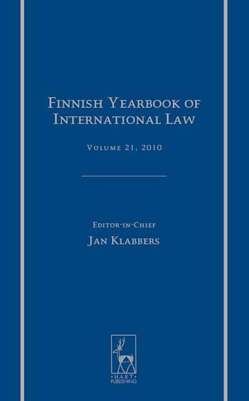 Finnish Yearbook of International Law, Volume 21, 2010 cover