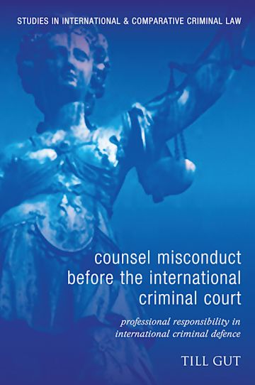 Counsel Misconduct before the International Criminal Court cover