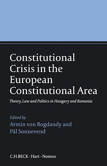 Constitutional Crisis in the European Constitutional Area cover