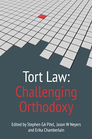 Tort Law: Challenging Orthodoxy cover