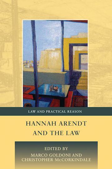 Hannah Arendt and the Law cover