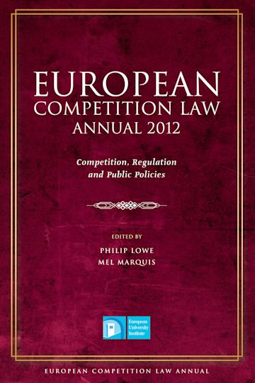 European Competition Law Annual 2012 cover