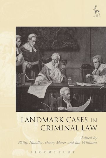 Landmark Cases in Criminal Law cover