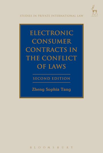 Electronic Consumer Contracts in the Conflict of Laws cover