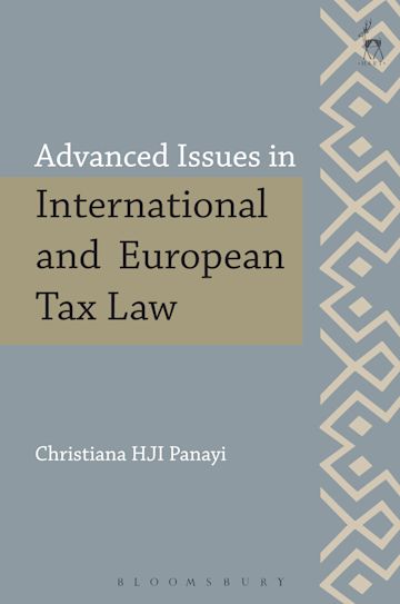 Advanced Issues in International and European Tax Law cover