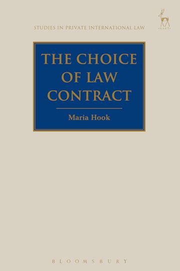 The Choice of Law Contract cover