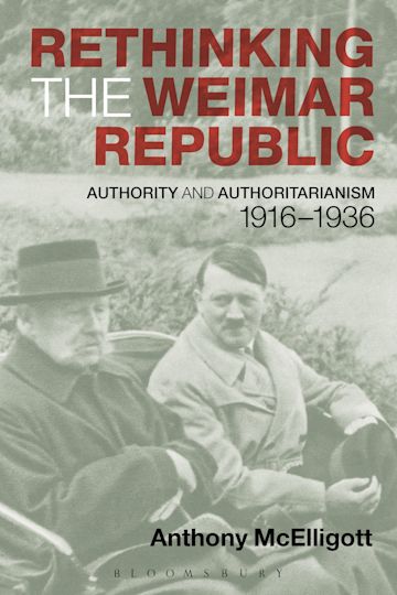 Rethinking the Weimar Republic cover