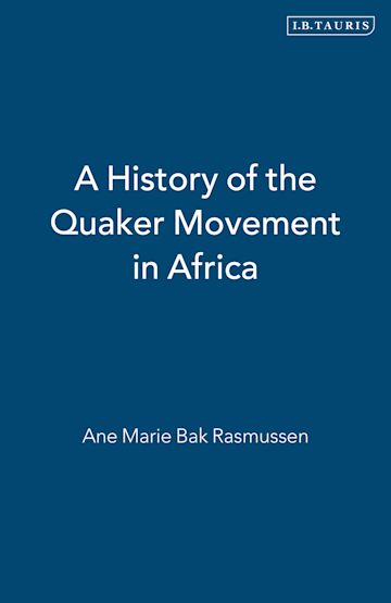 A History of the Quaker Movement in Africa cover