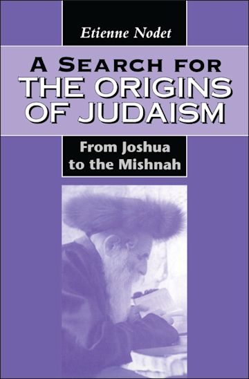 A Search for the Origins of Judaism cover