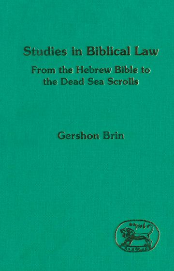 Studies in Biblical Law cover