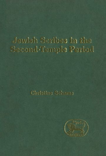 Jewish Scribes in the Second-Temple Period cover