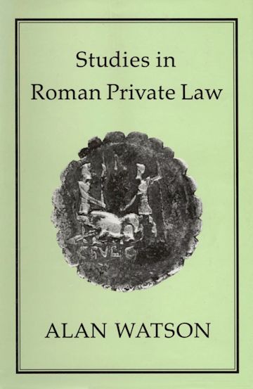 Studies in Roman Private Law cover