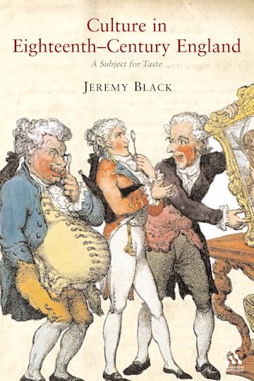 Culture in Eighteenth-Century England: A Subject for Taste: Jeremy