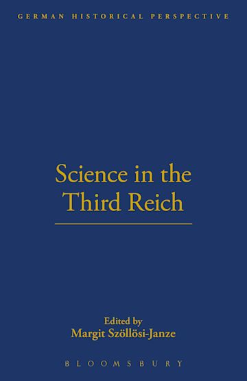 Science in the Third Reich cover