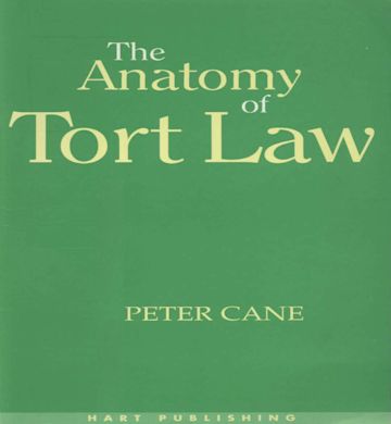 The Anatomy of Tort Law cover